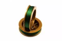 Нить для бисера Lantan 110 Spark beads, диаметр 0,09мм, длина 100м, цвет 2298 зеленый, полиэстер, 1030-046, 1шт