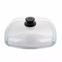 Крышка стеклянная квадратная 28x28 см AMTE28 Glass Lids