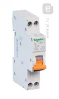 Дифференциальный автоматический выключатель Schneider Electric Домовой АД63 К 2P 10А 30мА класс AC