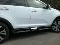 Пороги площадка (классичеcкие) Kia Sportage R (2010-)