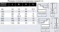 Кулачки прямые d125 к патронам серии К11 \