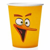 Стаканы (250 мл) Angry Birds, Желтый, 6 шт