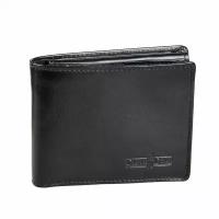 Портмоне Gianni Conti 907018 black, горизонтальное, черное