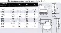 Кулачки обратные d315 к патронам серии К11 \