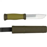 Нож туристический Morakniv 2000, нержавеющая сталь, цвет зелёный