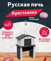 Русская печь для дачного участка.Печь для приготовления супа,каши,выпечки