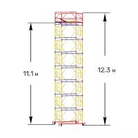 Вышка-тура ВСП - 250/2,0х2,0 Высота - 12.4 м