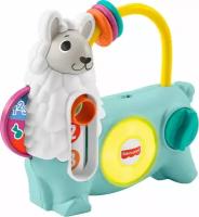 Обучающая игрушка Fisher-Price Linkimals Llama для младенцев и малышей с интерактивной подсветкой и музыкой, 123 активности