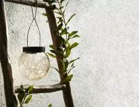 Садовый подвесной светильник Solar GLORY на солнечной батарее, 30 тёплых белых микро LED-огней, 12 см, STAR trading 480-41