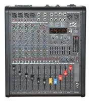 SVS Audiotechnik mixers PM-8A Активный аналоговый микшерный пульт, 8-канальный