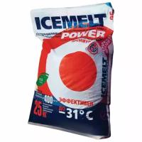 ICEMELT Реагент антигололедный 25 кг, ICEMELT Power, до -31С, хлористый кальций + ингибитор коррозии, мешок