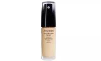 Shiseido Тональный флюид Synchro Skin флюид с эффектом естественного сияния, 30 мл, оттенок: Golden 3