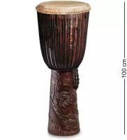 Барабан Джембе резной Гана 100 см