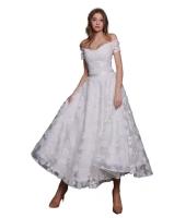 Свадебное платье VEHOVAdresses размер 44, регулируемый размер, цвет айвори
