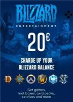 Карта поплнения Blizzard Gift Card 20 EUR для Battle net, электронный ключ