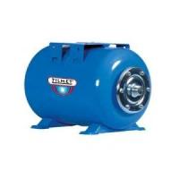 Гидроаккумулятор горизонтальный синий Zilmet ULTRA-PRO - 24л. (PN10, мемб.бутил, фланец нерж.ст)