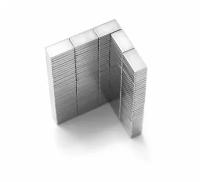 Неодимовые магнитные прямоугольники 18х10х1,5 мм набор 30 шт