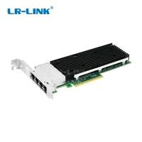 Cетевая карта Lr-Link LREC9804BT PCIe 3.0 x8, Intel x710, 4*RJ45 10G NIC Card