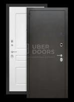 Дверь входная Сильвер 03 белый софт (в квартиру, офис, дом, коттедж) (Ширина полотна (мм):960, Открывание:левое)