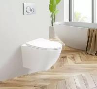 Чаша подвесного унитаза BelBagno Sfera-R BB046CHR