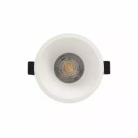 DK3026-WH Встраиваемый светильник, IP 20, 10 Вт, GU5.3, LED, белый, пластик