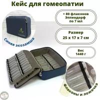 Аптечка Homeopathic_cases для гомеопатических препаратов на 80 флаконов по 7 мл