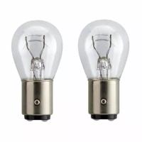 Лампа Philips Vision P21/4W (BAZ15d, S25), 12В, 21/4Вт, комплект 2 шт