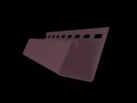 J- профиль для фасадных панелей Grand Line Темный дуб