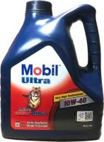 Синтетическое моторное масло MOBIL Ultra 10W-40, 4 л, 1 шт