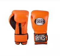 Боксерские перчатки Cleto Reyes E600 Tiger Orange (12 унций)