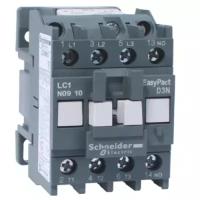 Контактор 3-полюсный 9A 24B AC, 1НО Schneider Electric, LC1N0910B5N