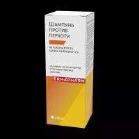 Эркафарм Шампунь п/перхоти Кетоконазол-Цинк 150мл