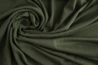 Ткань шерстяной трикотаж болотного цвета