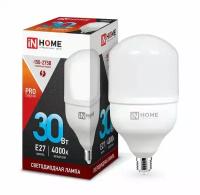 Лампа светодиодная LED-HP-PRO 30Вт 4000К нейтр. бел. E27 2850лм 230В IN HOME 4690612031071