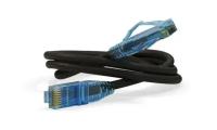 Патч-корд Hyperline PC-LPM-UTP-RJ45-RJ45-C6-1.5M-BK UTP, Cat.6, 1.5 м / PC-LPM-UTP-RJ45-RJ45-C6-1.5M-LSZH-BK UTP, Cat.6, 1.5 м, черный