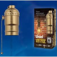 Подвесной светильник Uniel DLC-V-H01Z/E27 BRONZE