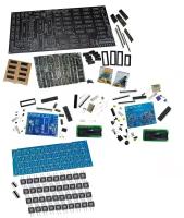 4 Набора Sinclair ZX Spectrum Compact 256kb Turbo & FDD Эмулятор & Tape Emulkator & Keyboard 12x12mm DIY z80 computer kit