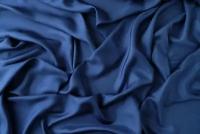 Ткань шелковый подклад дымчато-синего цвета