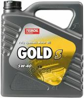 Teboil Масло Моторное Teboil Gold S 5w-40 Синтетическое 4 Л 19025