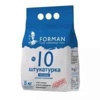 Штукатурка гипс 5кг №10 FORMAN 87266