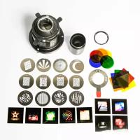 Оптический рефлектор с масками гобо и цветными фильтрами байонет Bowens Fotokvant RO-03-85