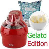 Мороженица Nemox Dolce Vita Rosso 1.1L, Gelato Edition (+ смесь для мороженого)