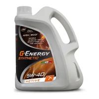 Моторное масло G-Energy Synthetic Active 5W-40, 5 л