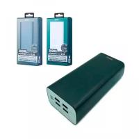 Внешний аккумулятор (Power Bank) Remax RPP-154 для 30000mAh (2A, 2USB, MicroUSB, Type-C) (черный)