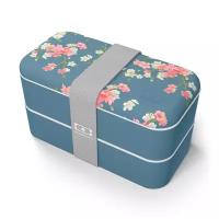 Ланч-бокс 1 л Monbento MB Original flower mood denim