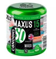 Презервативы MAXUS Mixed - 15 шт. (цвет не указан)