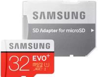 Карта памяти Samsung microSDHC 32Gb Class 10 UHS-1 EVO Plus (MB-MC32GA/RU)