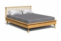 Двуспальная кровать Elva | бейц-масло | 180x200 см