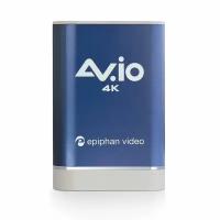 Epiphan AV.io 4K Универсальный видеограббер USB 3.0., не требующий установки драйверов. Входы: HDMI. Интерфейс: USB 3.0. Максимальное разрешение/максимальная частота кадров на выходе: 3840x2160/30