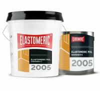 Наливной пол паропроницаемый эпоксидный ELASTOMERIC POL - 2005 темно-серый